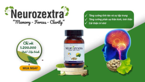 Neurozextra, hỗ trợ phục hồi sau tai biến mạch máu não!