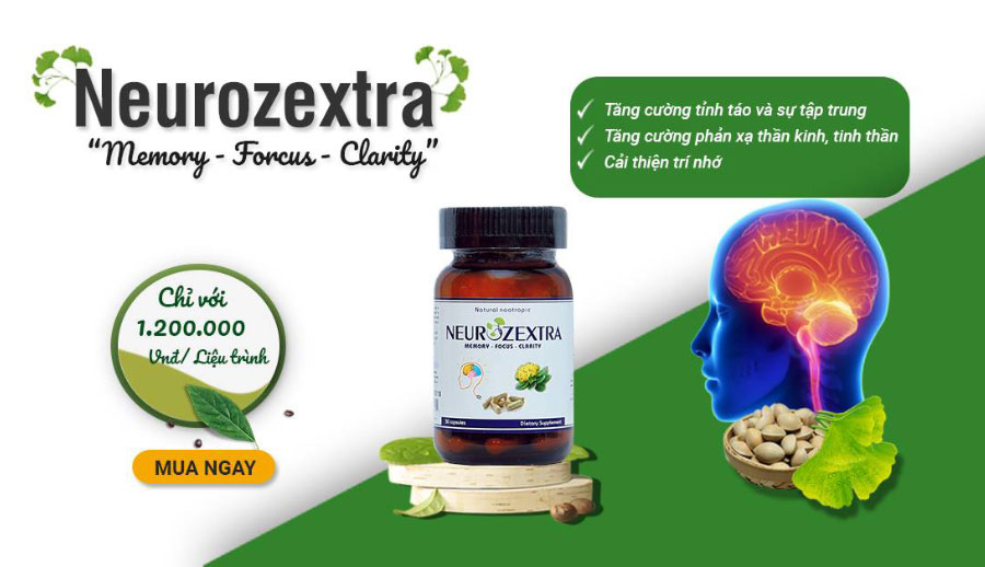 Neurozextra, hỗ trợ phục hồi sau tai biến mạch máu não!