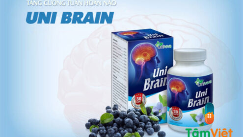 Uni Brain, hỗ trợ điều trị xơ vữa động mạch, nghẽn mạch, tai biến mạch máu não!